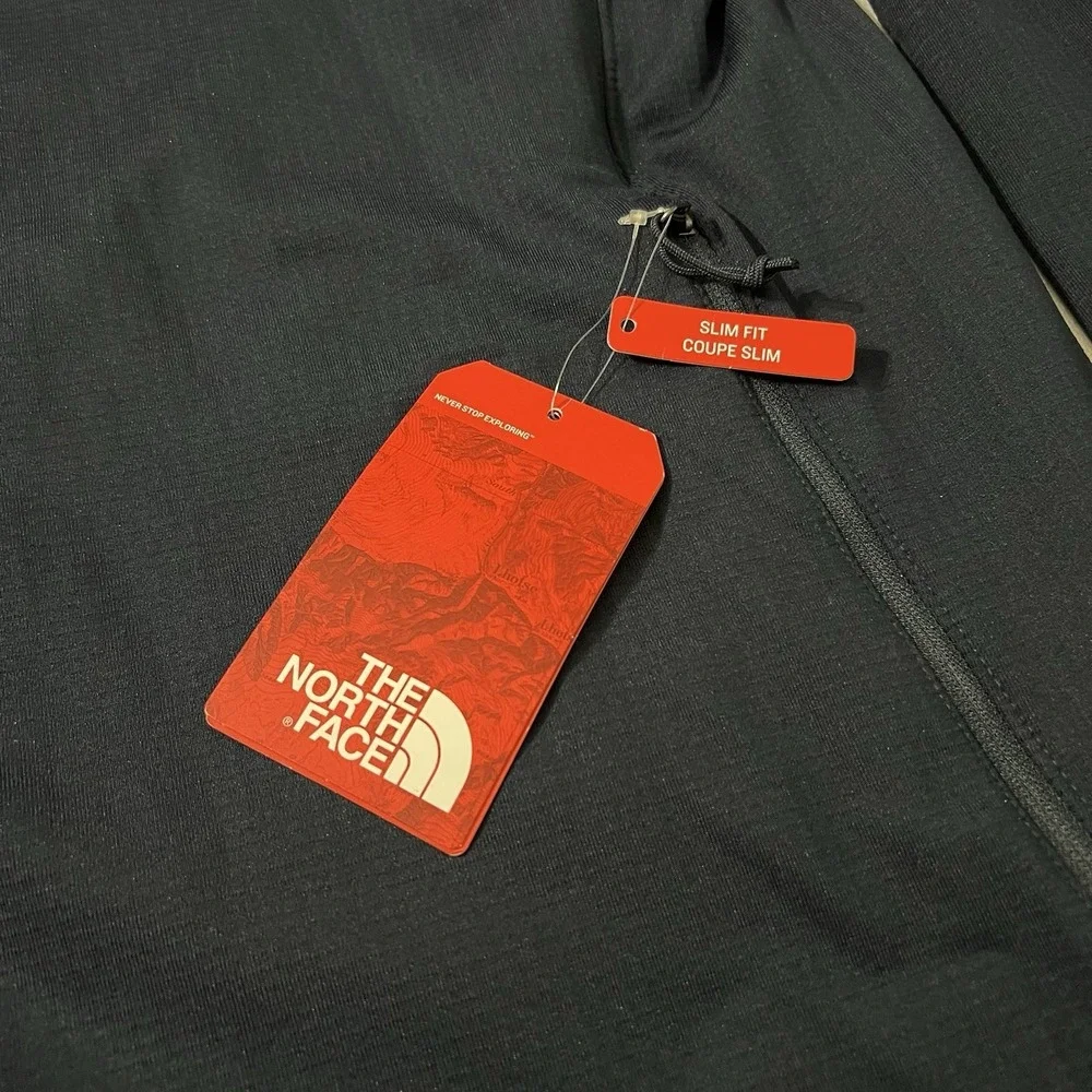 North Face TNF Mnt Peaks Fz Urban Navy Jacket Men's XXL NWT IT/Google Logo